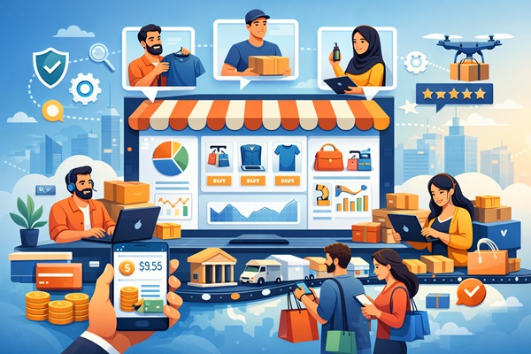 سئو در طراحی سایت چند فروشندگی